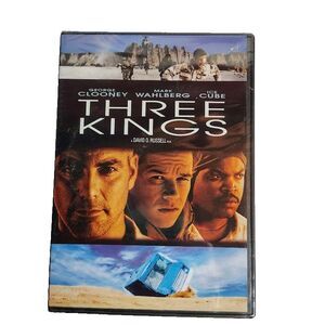 NEW Three Kings DVD Comedy Drama Movie George Clooney Mark Wahlberg 2000 R